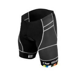 Riviera Tri Short Black/DeSoto Leg Band 